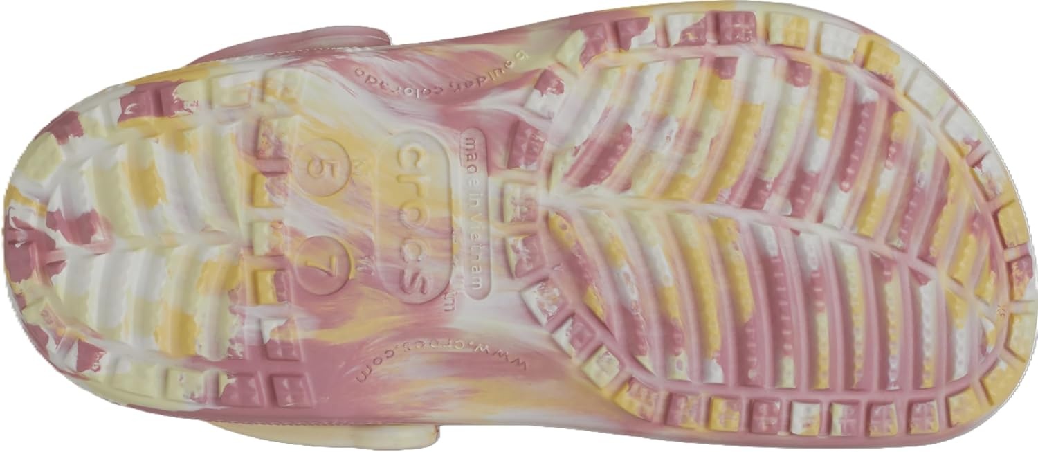 image:imageCrocs Unisex Adult Classic Marbled Tiedye ClogsDaylilyMulti