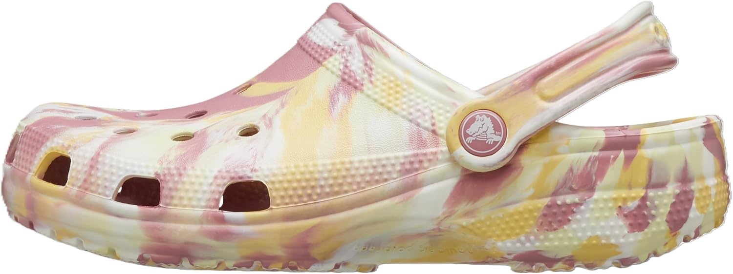 image:imageCrocs Unisex Adult Classic Marbled Tiedye ClogsDaylilyMulti