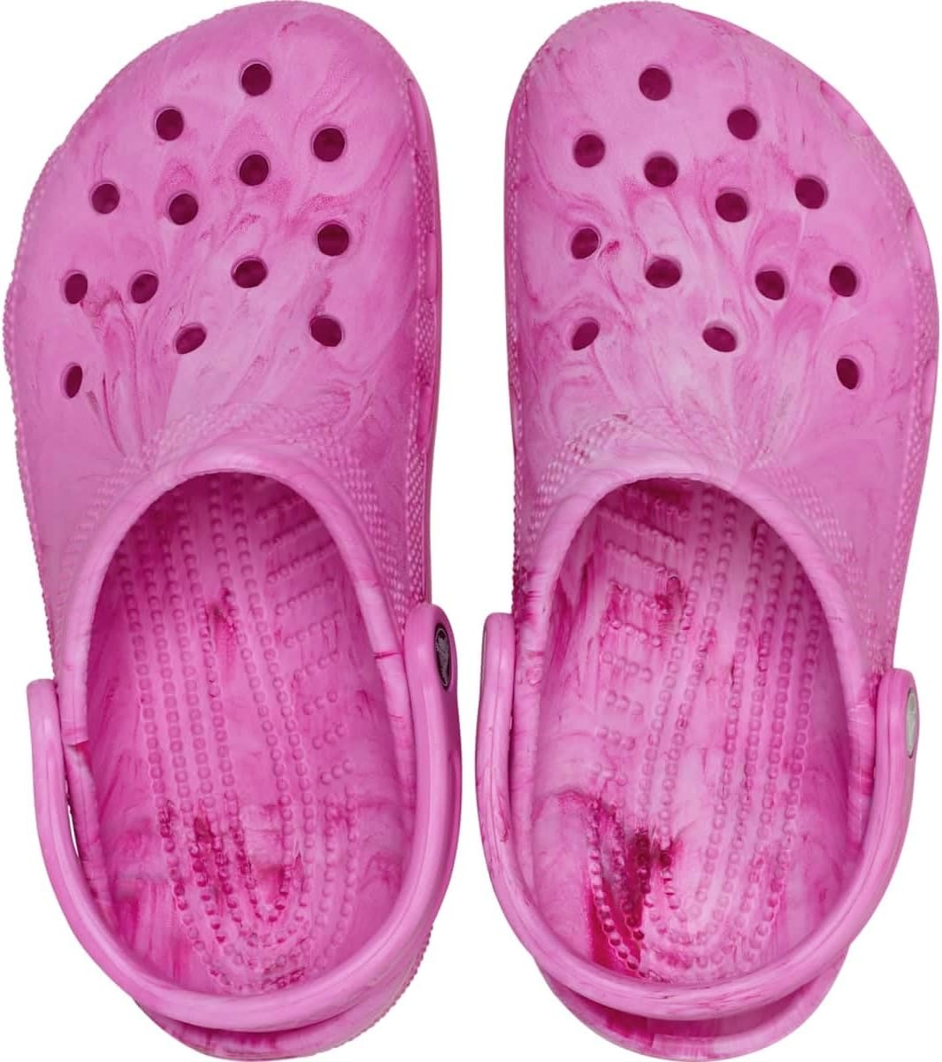 image:imageCrocs Unisex Adult Classic Marbled Tiedye ClogsPink Swirl