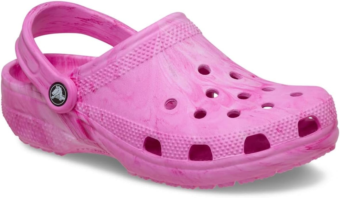 image:imageCrocs Unisex Adult Classic Marbled Tiedye ClogsPink Swirl