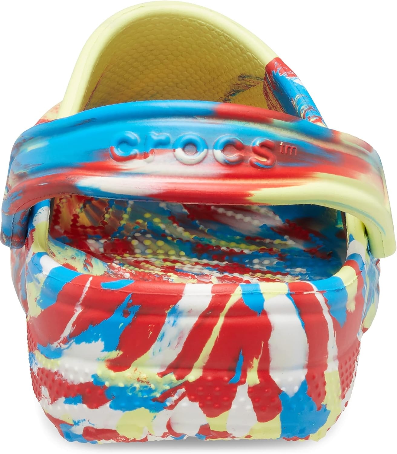 image:imageCrocs Unisex Adult Classic Marbled Tiedye ClogsSulphurMulti