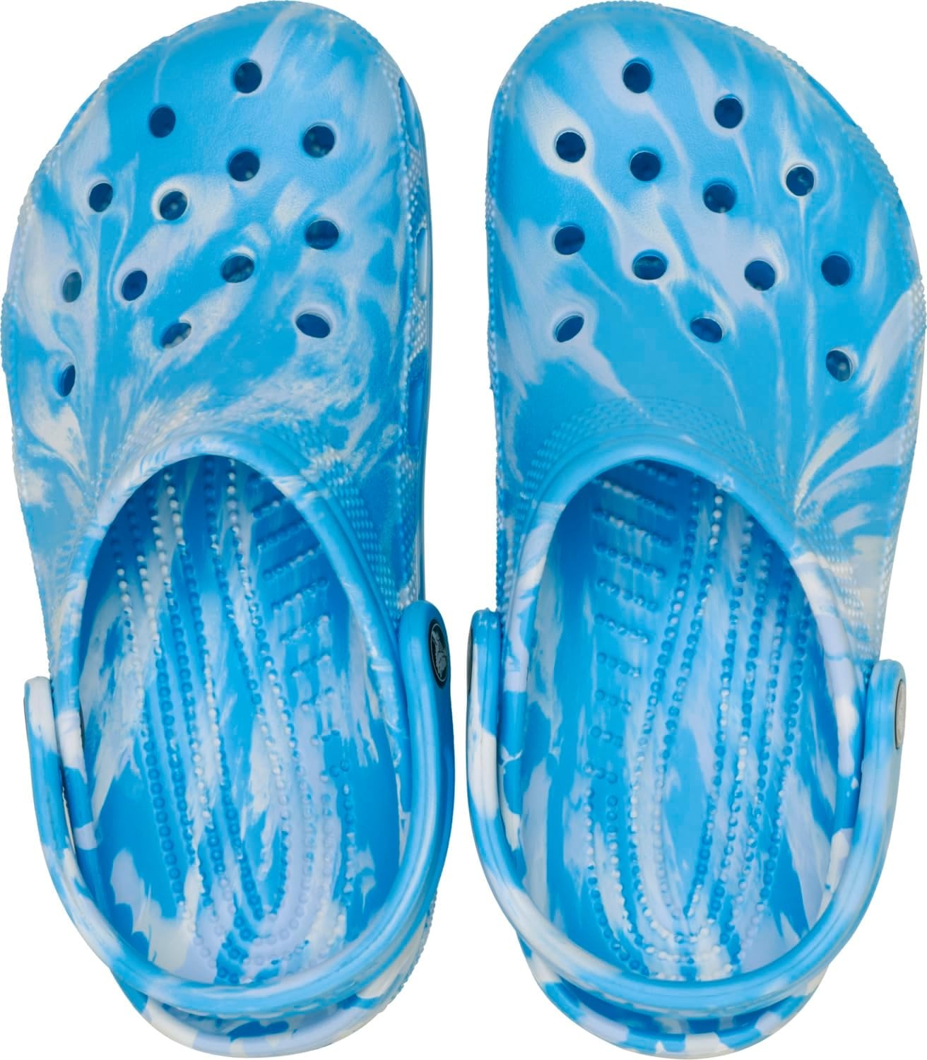 image:imageCrocs Unisex Adult Classic Marbled Tiedye ClogsTinted GlassMulti
