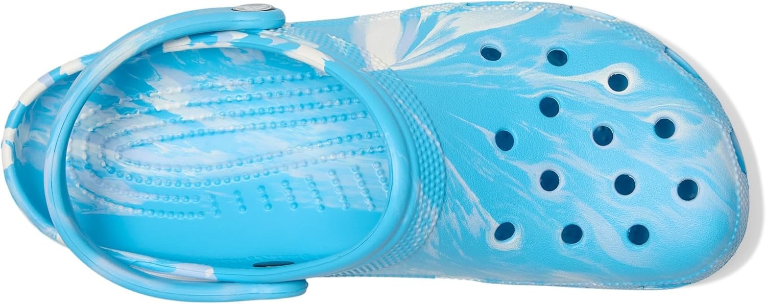 image:imageCrocs Unisex Adult Classic Marbled Tiedye ClogsTinted GlassMulti