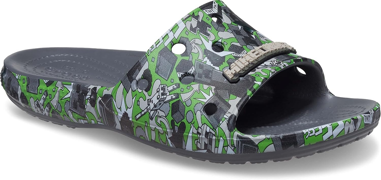 image:imageCrocs Unisex Adult Classic Minecraft SlidesMulti