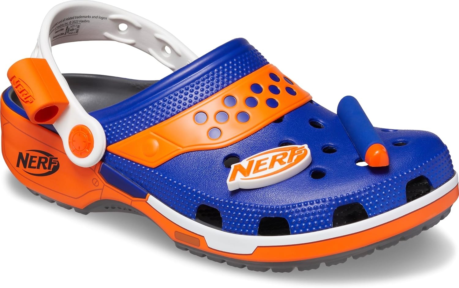 image:imageCrocs Unisex Adult Classic Nerf ClogsNerf Blue