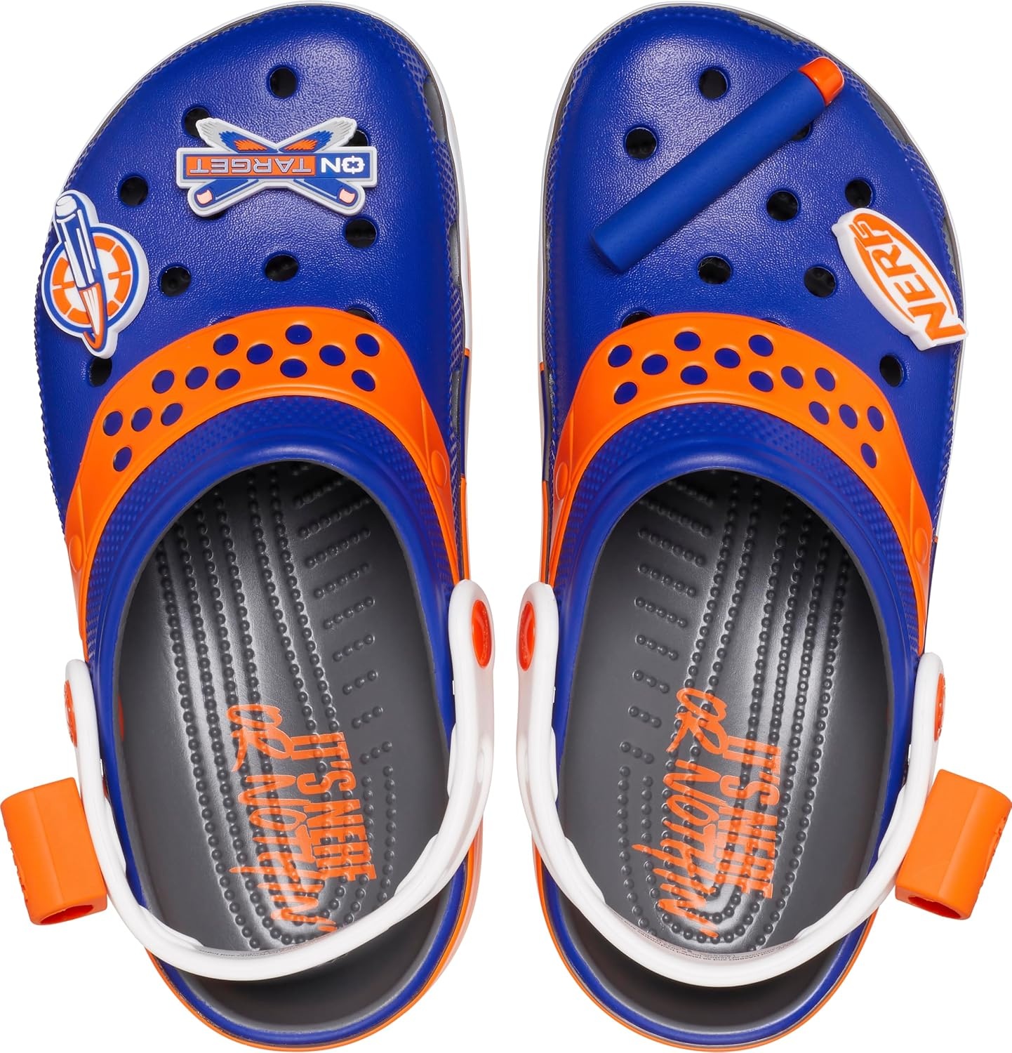 image:imageCrocs Unisex Adult Classic Nerf ClogsNerf Blue