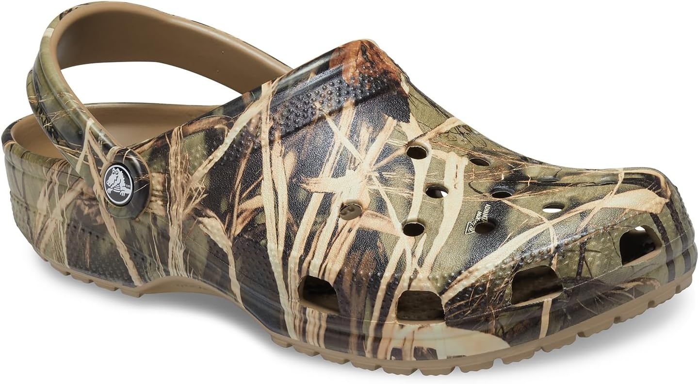 image:imageCrocs Unisex Adult Classic Realtree ClogsKhaki