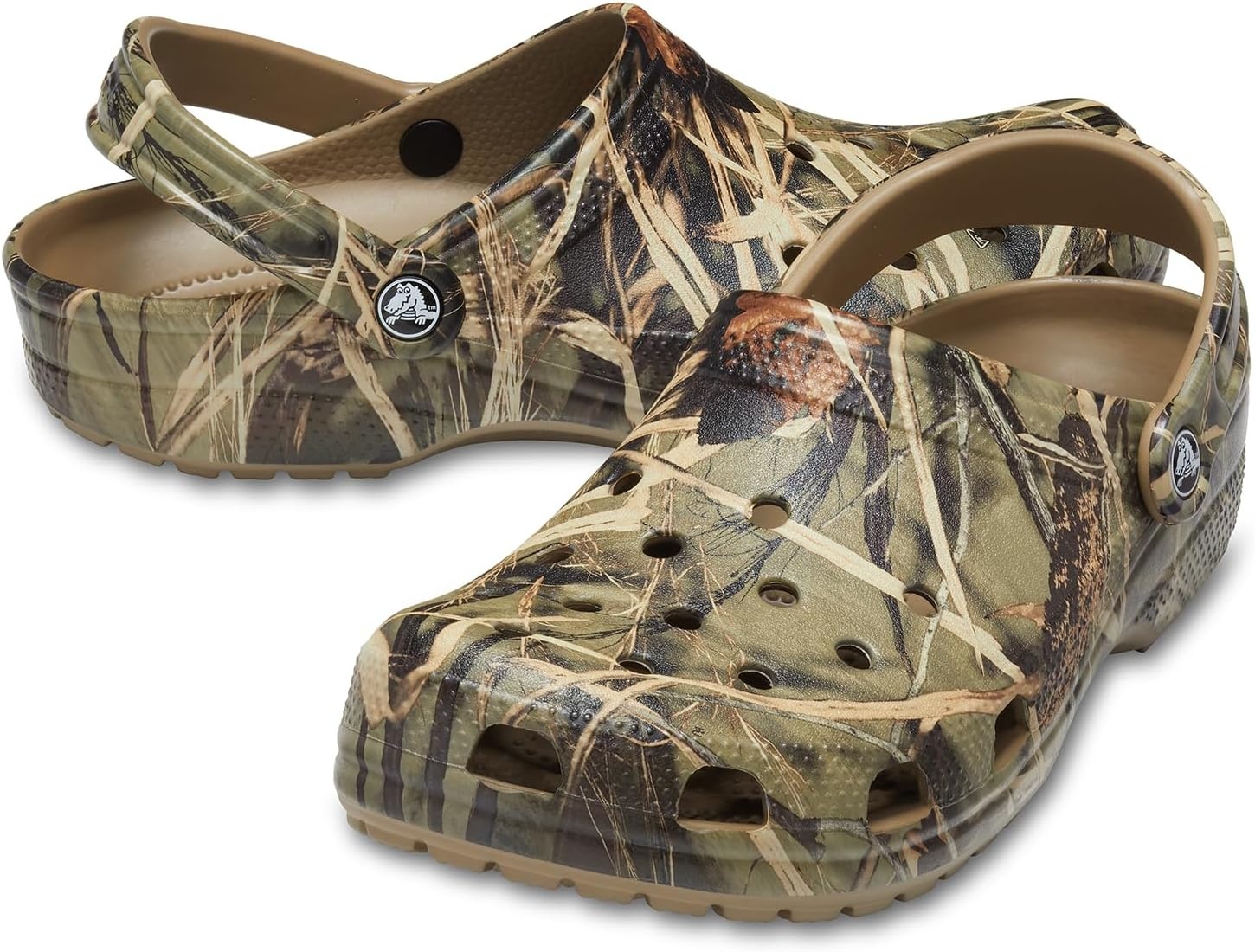 image:imageCrocs Unisex Adult Classic Realtree ClogsKhaki