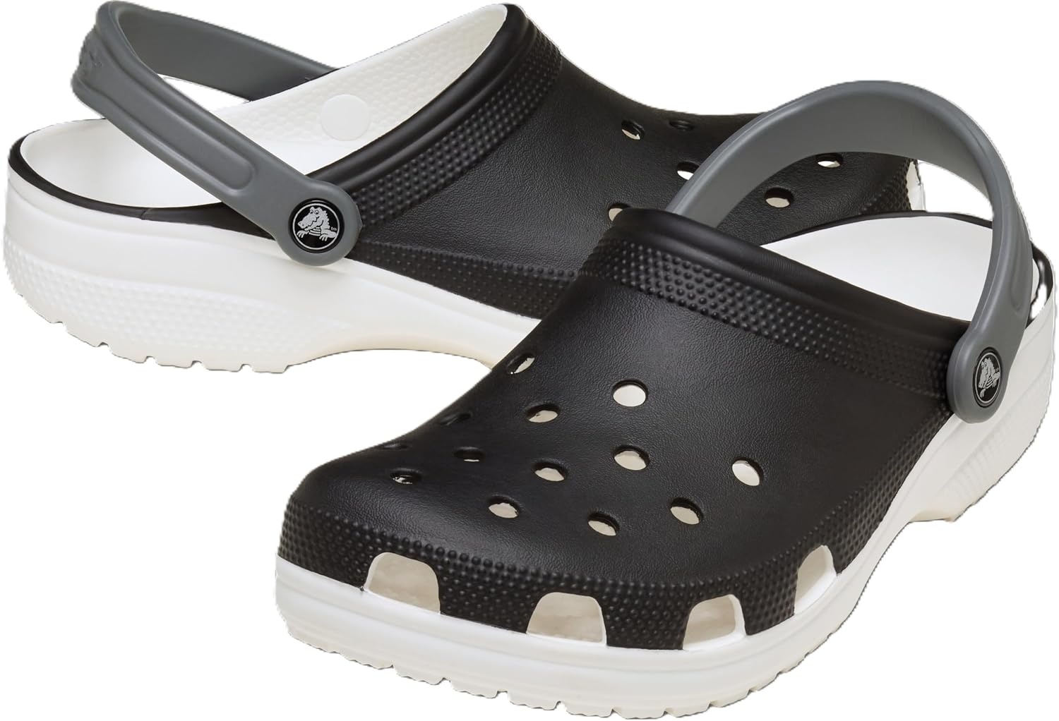 image:imageCrocs Unisex Adult Classic Retro Sport Slip On ClogsBlack