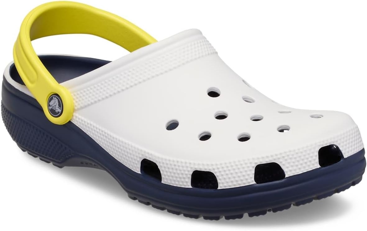image:imageCrocs Unisex Adult Classic Retro Sport Slip On ClogsWhite