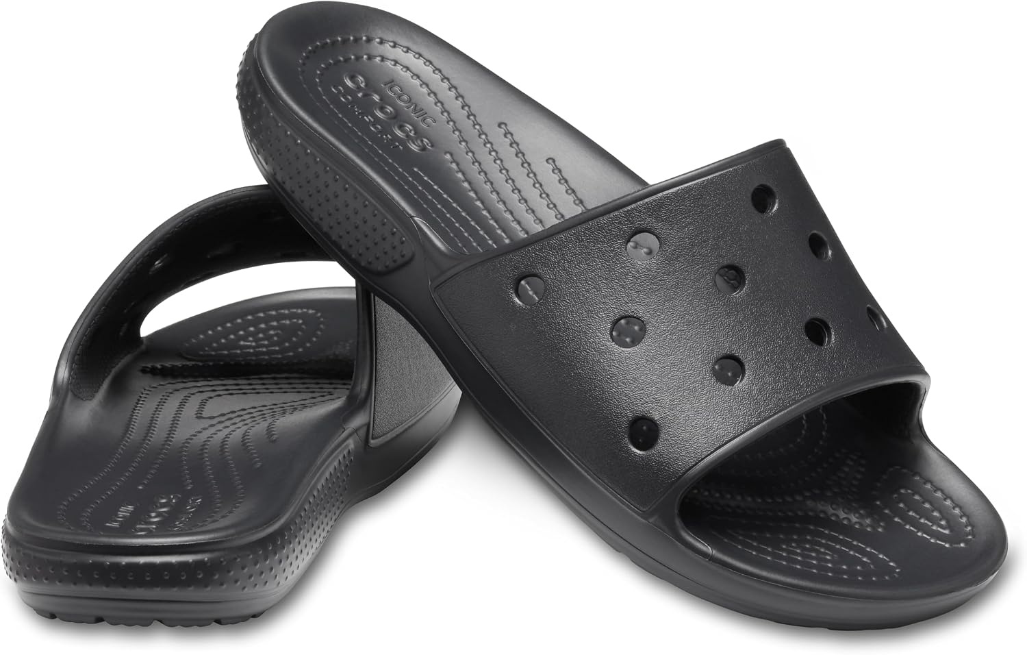 image:imageCrocs Unisex Adult Classic Slide SandalsBlack