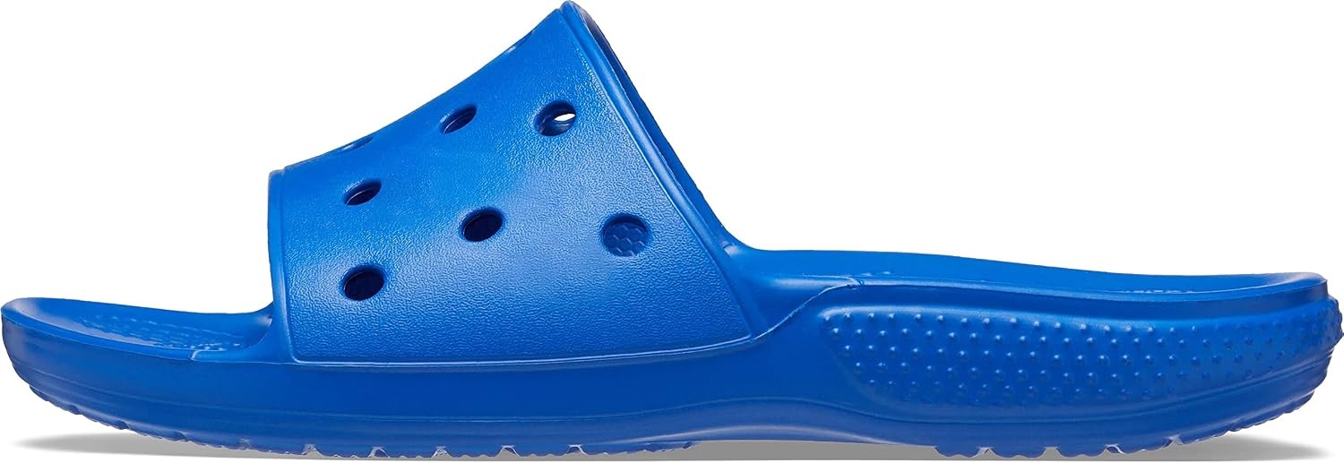 image:imageCrocs Unisex Adult Classic Slide SandalsBlue Bolt