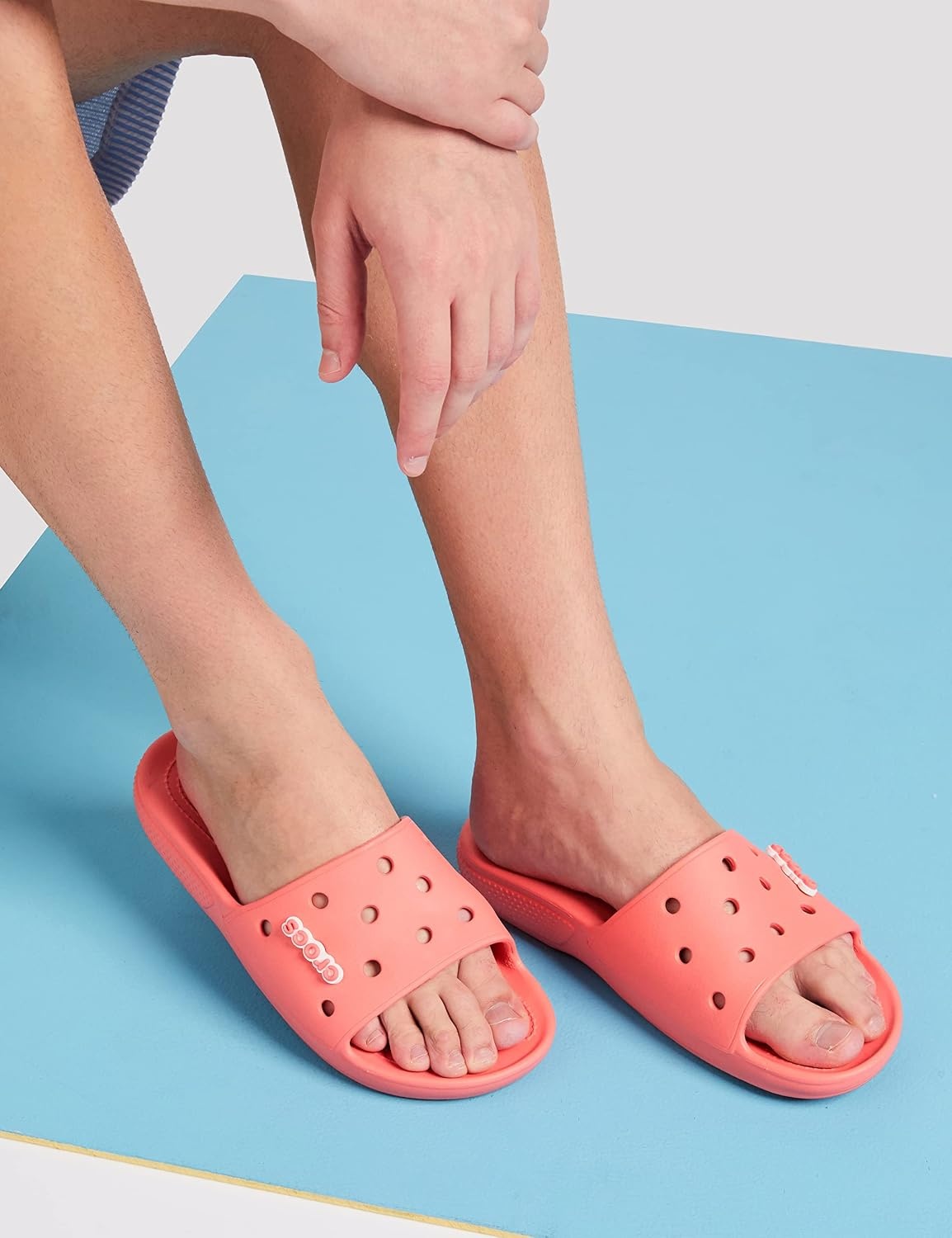 image:imageCrocs Unisex Adult Classic Slide SandalsFresco