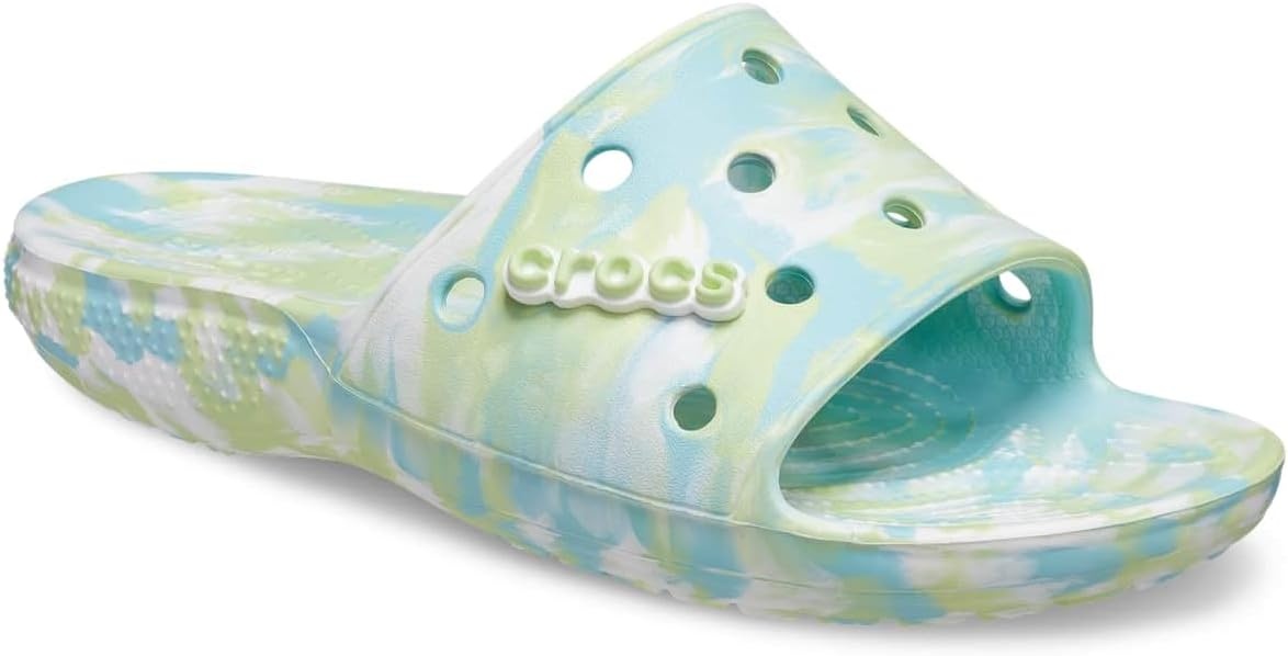 image:imageCrocs Unisex Adult Classic Slide SandalsPure WaterMulti