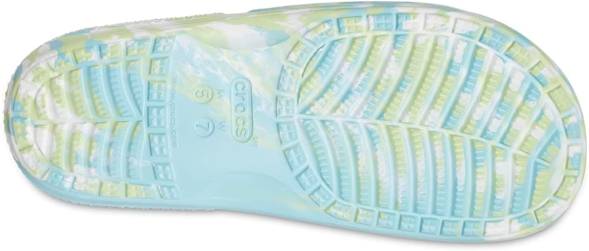 image:imageCrocs Unisex Adult Classic Slide SandalsPure WaterMulti