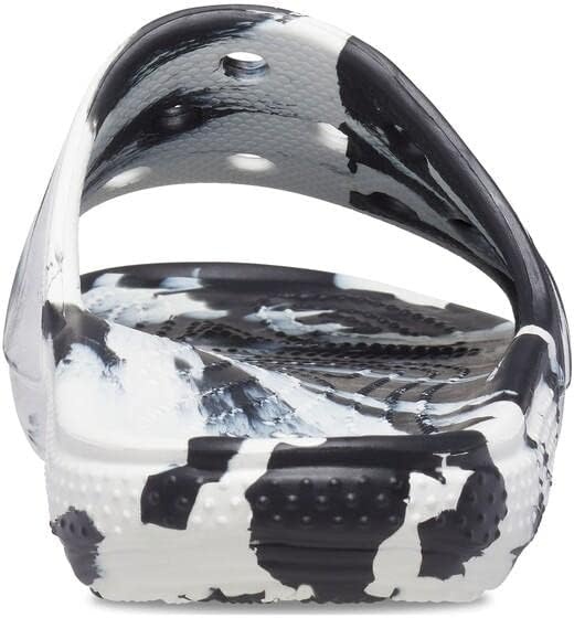 image:imageCrocs Unisex Adult Classic Slide SandalsWhiteBlack