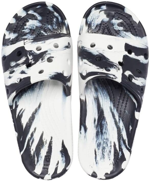 image:imageCrocs Unisex Adult Classic Slide SandalsWhiteBlack