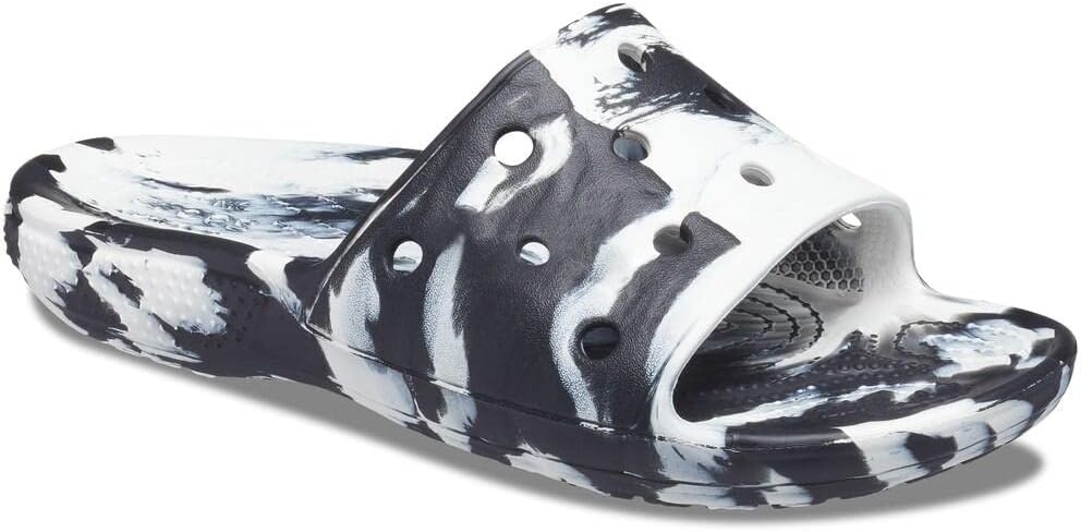 image:imageCrocs Unisex Adult Classic Slide SandalsWhiteBlack