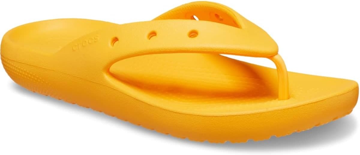 image:imageCrocs Unisex Adult Classic V2 Flip FlopsApricrush