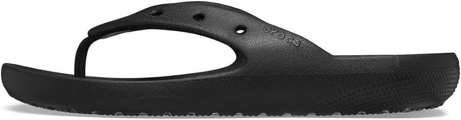 image:imageCrocs Unisex Adult Classic V2 Flip FlopsBlack
