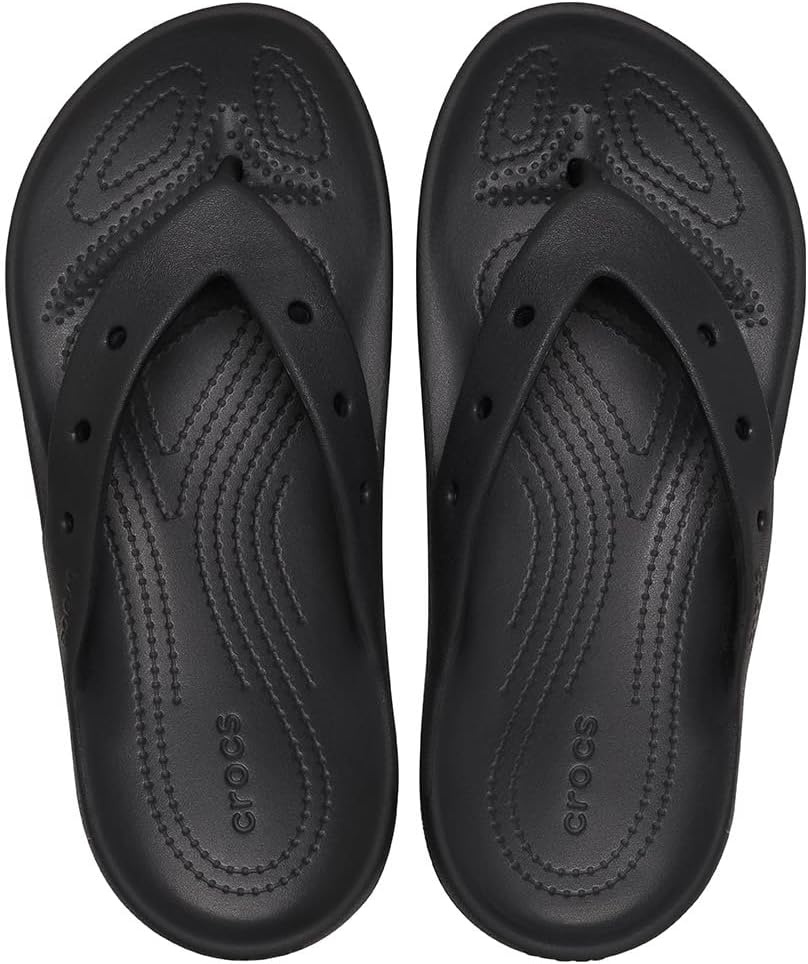 image:imageCrocs Unisex Adult Classic V2 Flip FlopsBlack