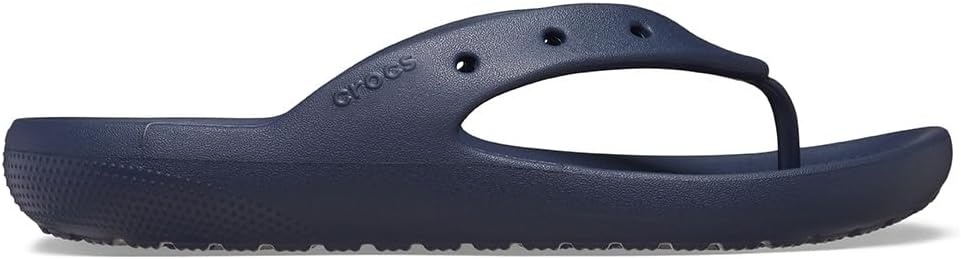 image:imageCrocs Unisex Adult Classic V2 Flip FlopsNavy
