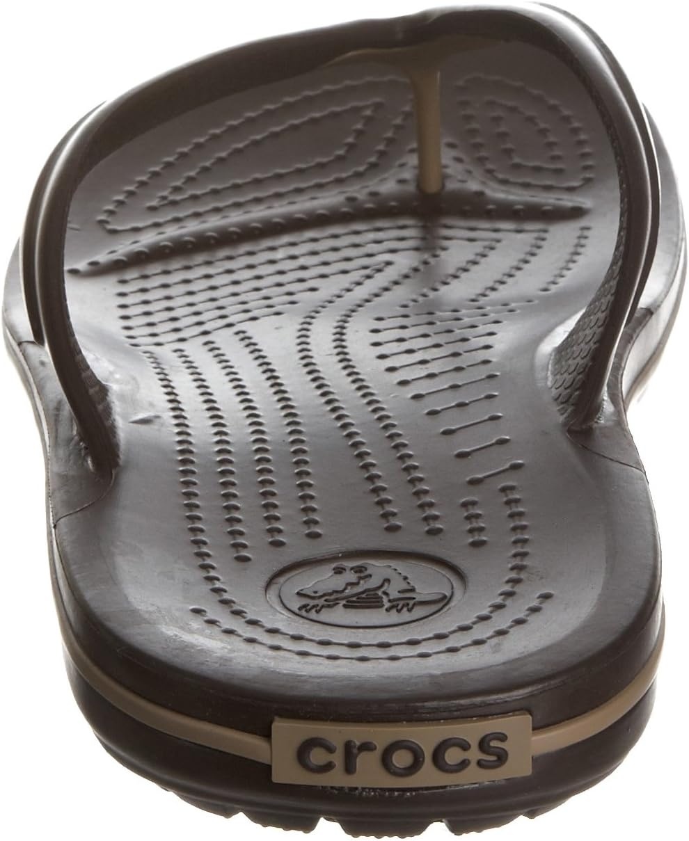 image:imageCrocs Unisex Adult Crocband Flip Flop SandalEspresso
