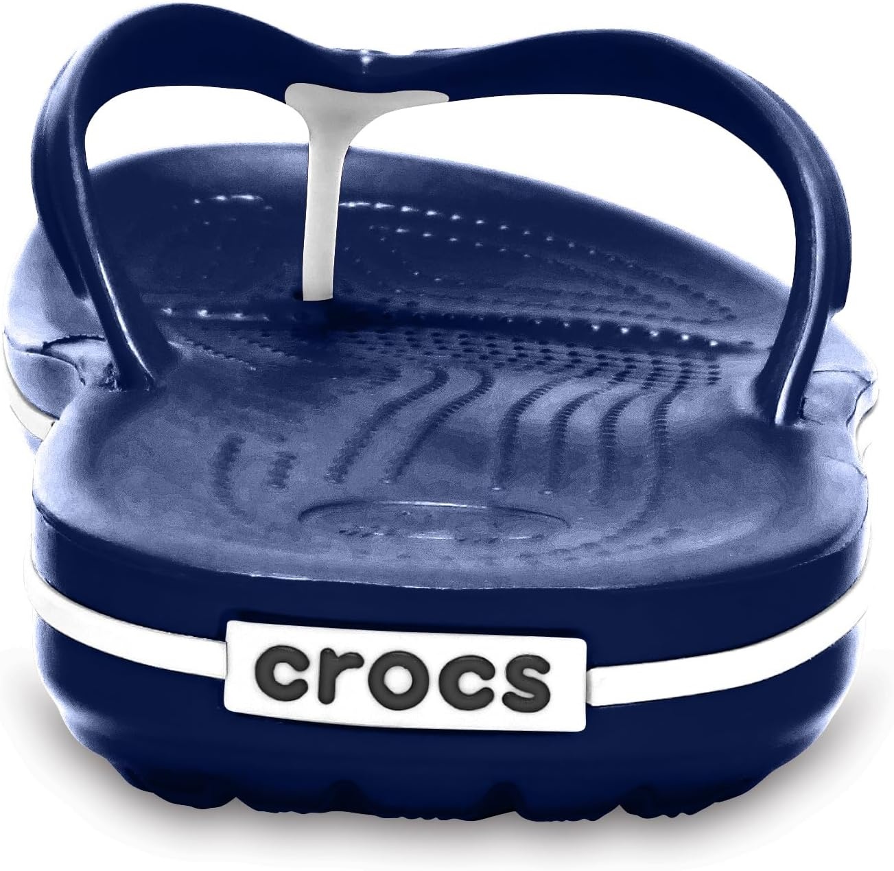 image:imageCrocs Unisex Adult Crocband Flip Flop SandalNavy