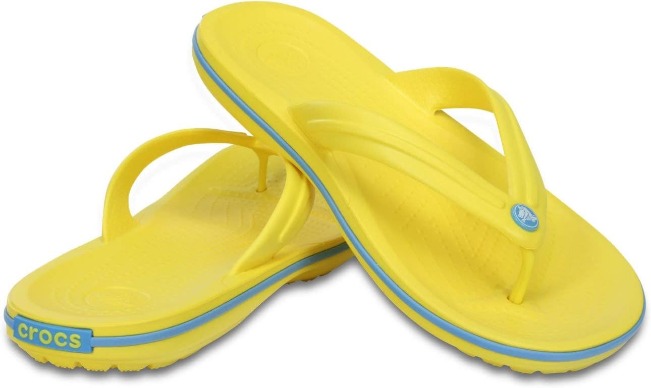 image:imageCrocs Unisex Adult Crocband Flip Flop SandalSunshine