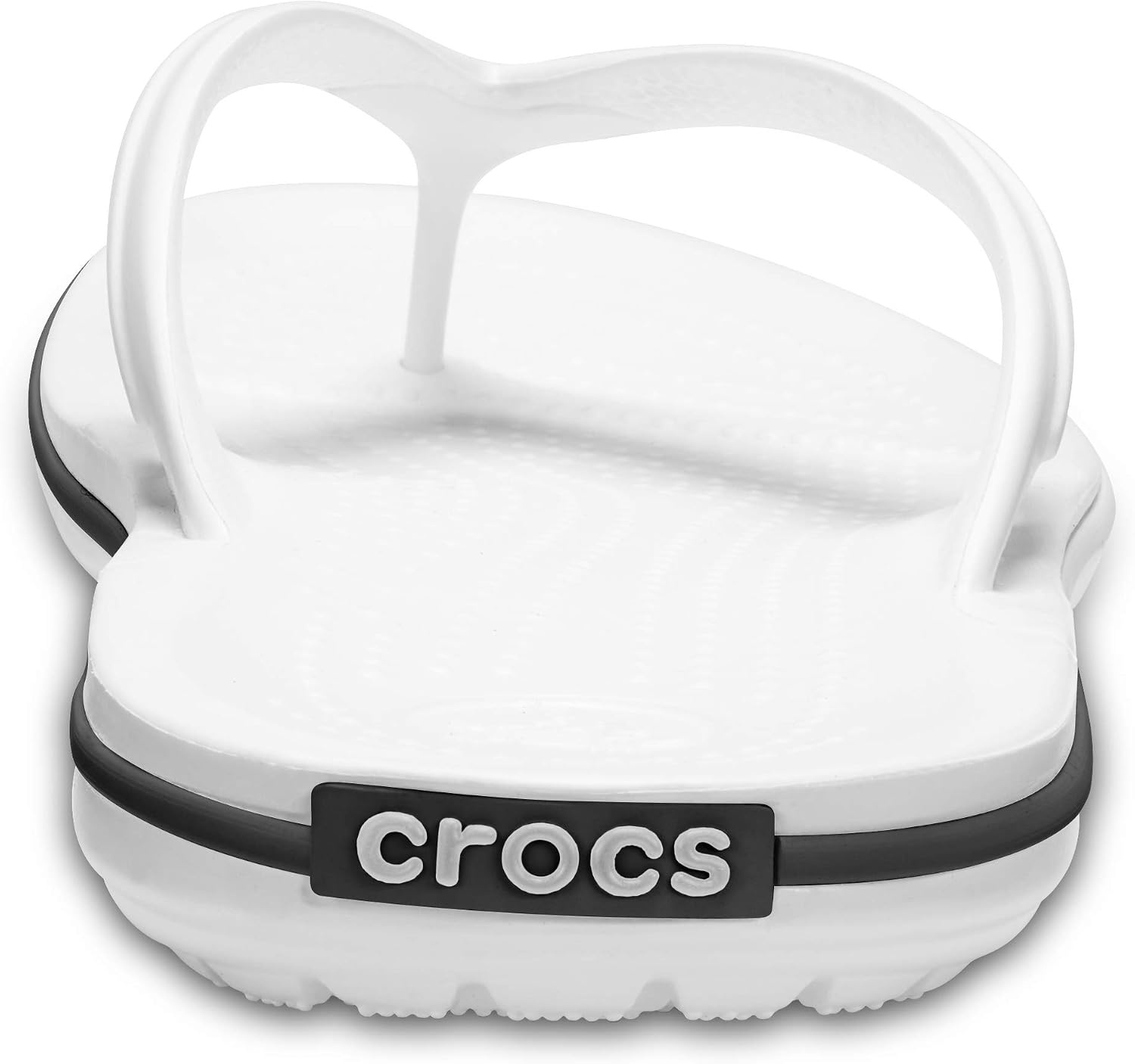 image:imageCrocs Unisex Adult Crocband Flip Flop SandalWhite