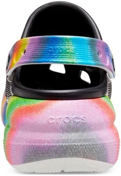 image:imageCrocs Unisex Adult Crush ClogsBlackMulti Spray Dye