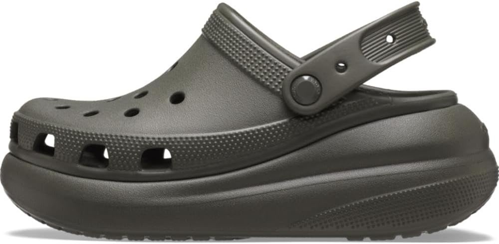 image:imageCrocs Unisex Adult Crush ClogsDusty Olive