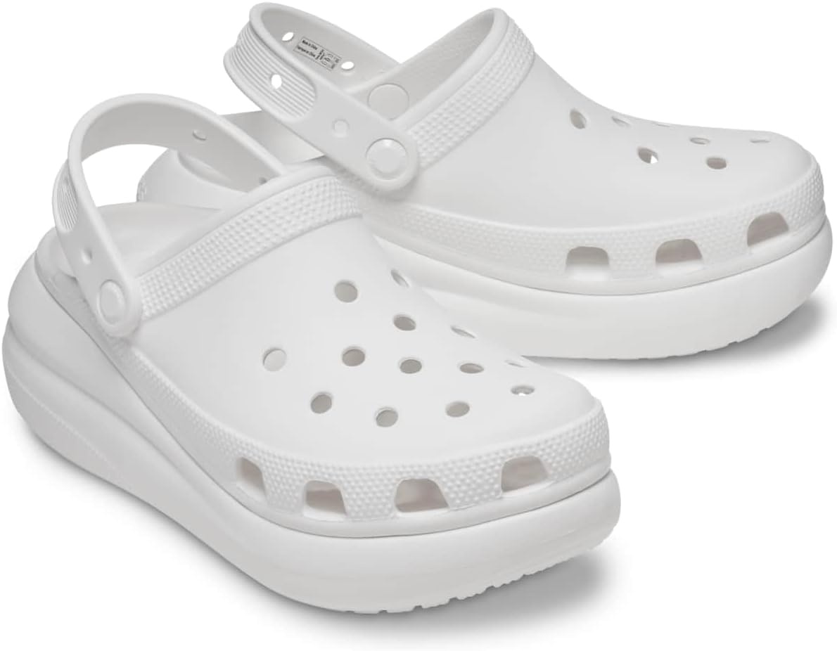 image:imageCrocs Unisex Adult Crush ClogsWhite