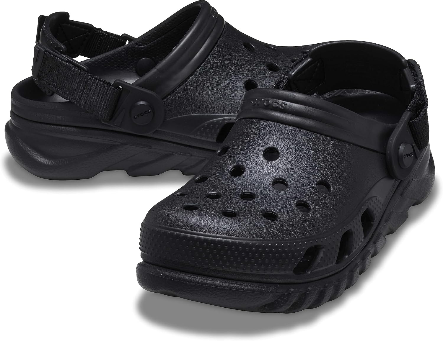 image:imageCrocs Unisex Adult Duet Max II ClogsBlack