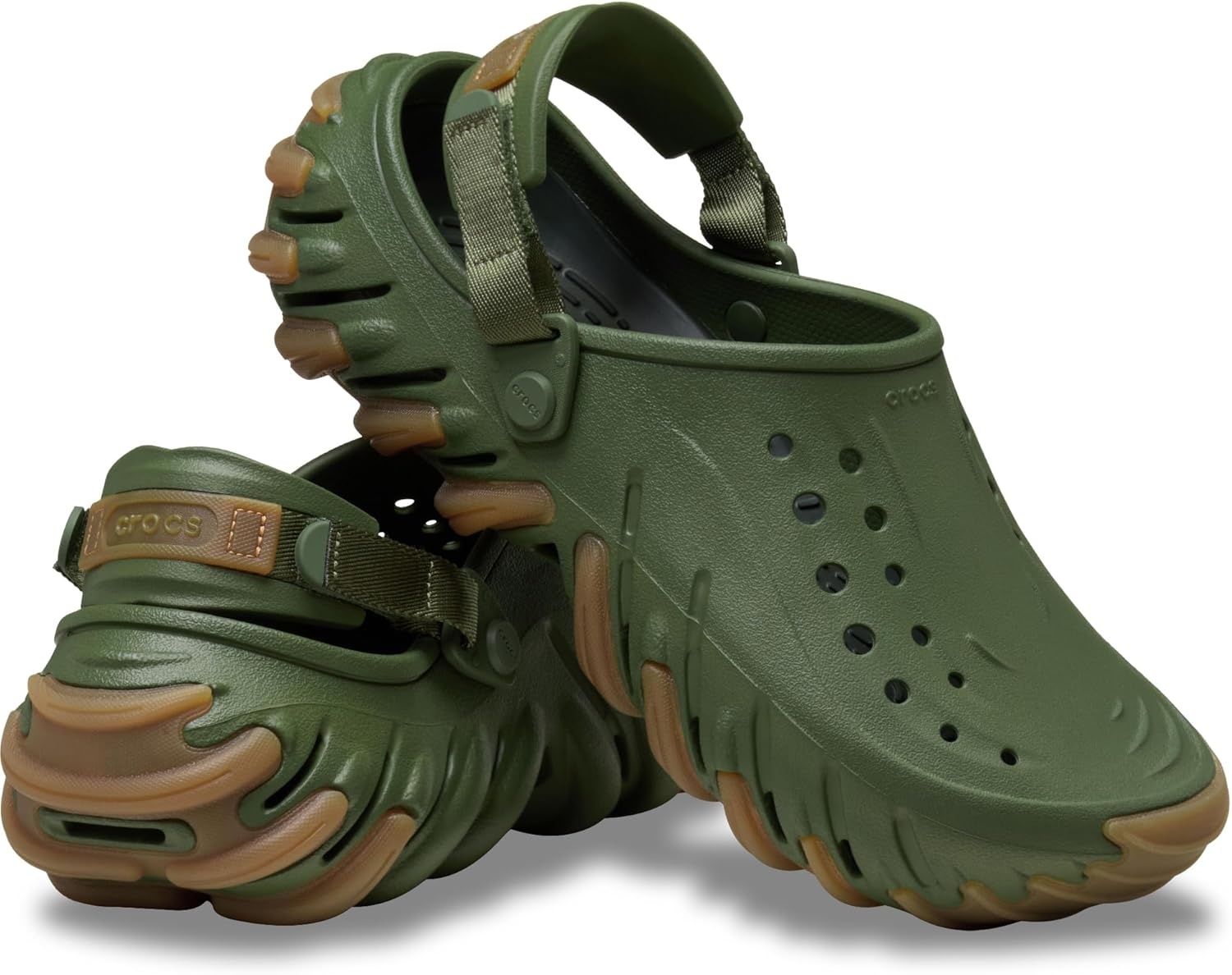 image:imageCrocs Unisex Adult Echo RO ClogsArmy Green
