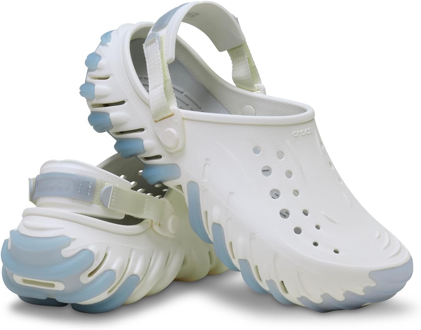 image:imageCrocs Unisex Adult Echo RO ClogsIcey Chalk