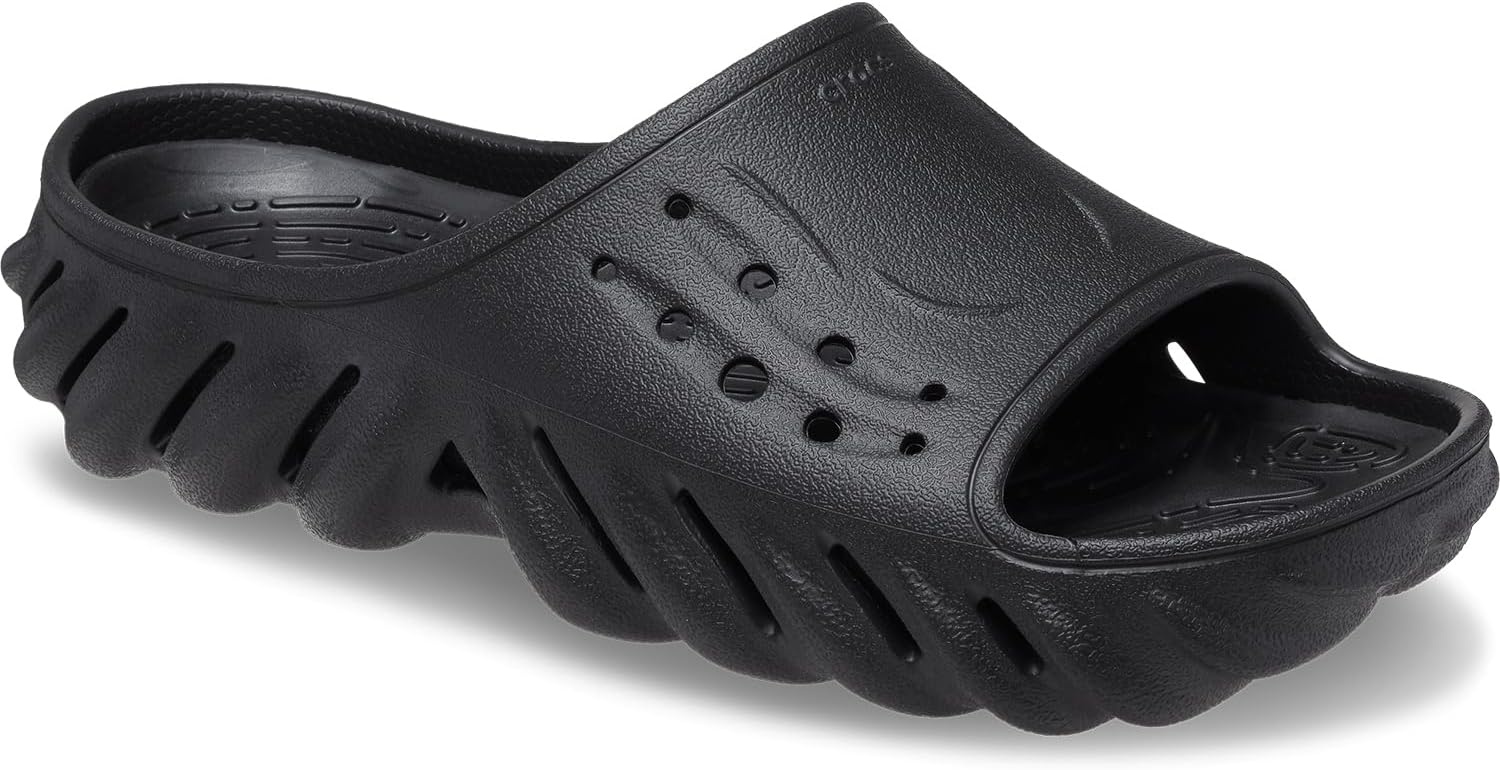 image:imageCrocs Unisex Adult Echo Slide SandalsBlack