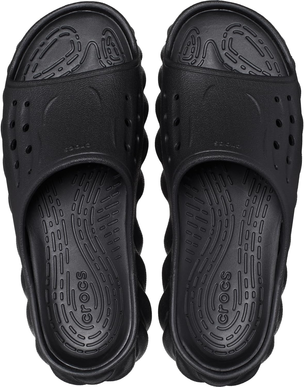 image:imageCrocs Unisex Adult Echo Slide SandalsBlack