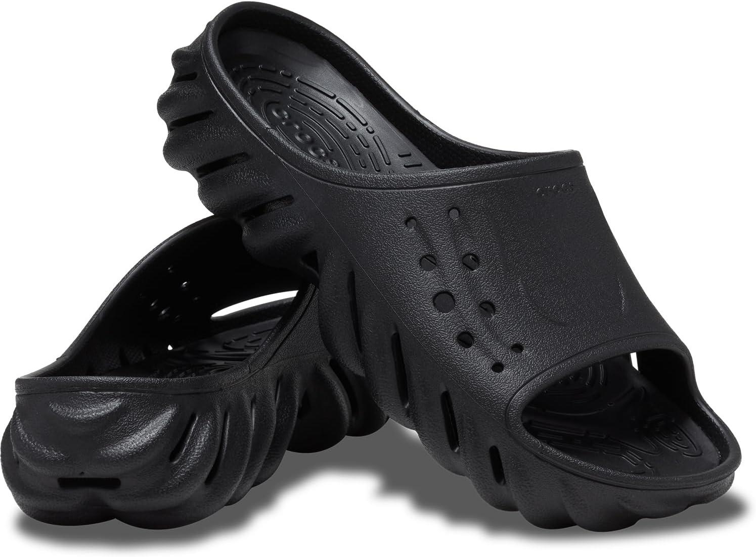 image:imageCrocs Unisex Adult Echo Slide SandalsBlack