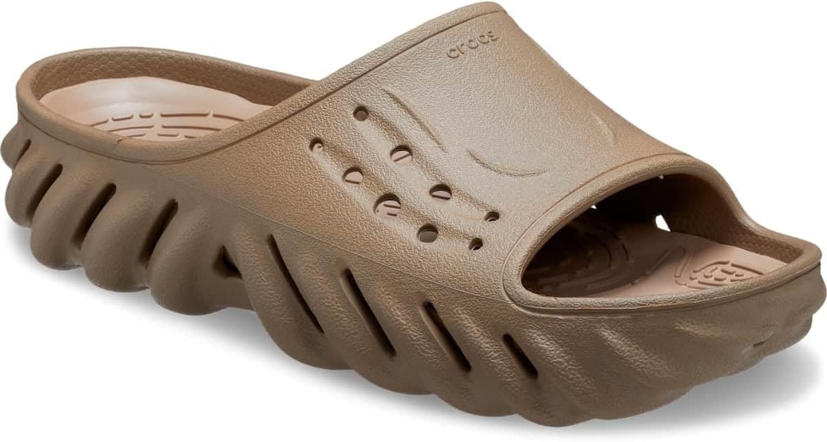 image:imageCrocs Unisex Adult Echo Slide SandalsTumbleweed