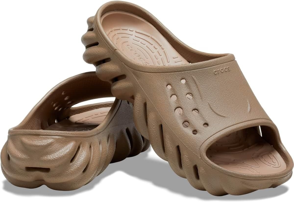 image:imageCrocs Unisex Adult Echo Slide SandalsTumbleweed
