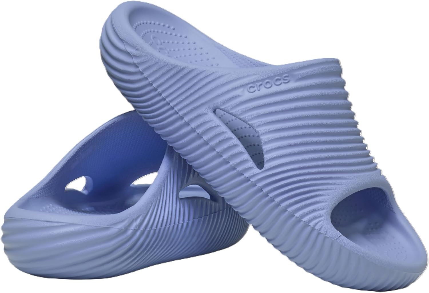image:imageCrocs Unisex Adult Mellow Recovery SlidesBlue Haze