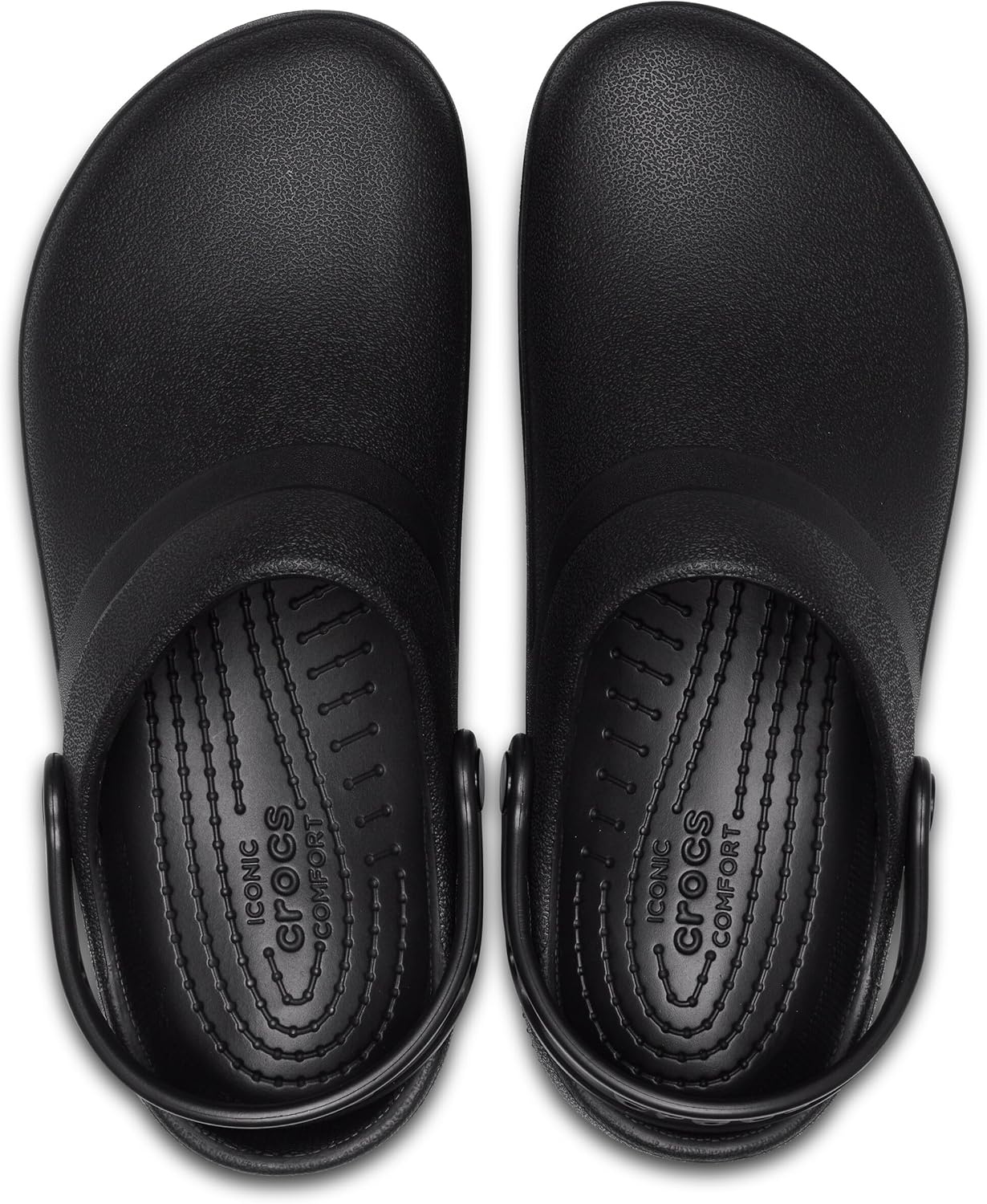 image:imageCrocs Unisex Adult Specialist II Work Clogs Enclosed Toe Slip Resistant All Day ComfortBlack