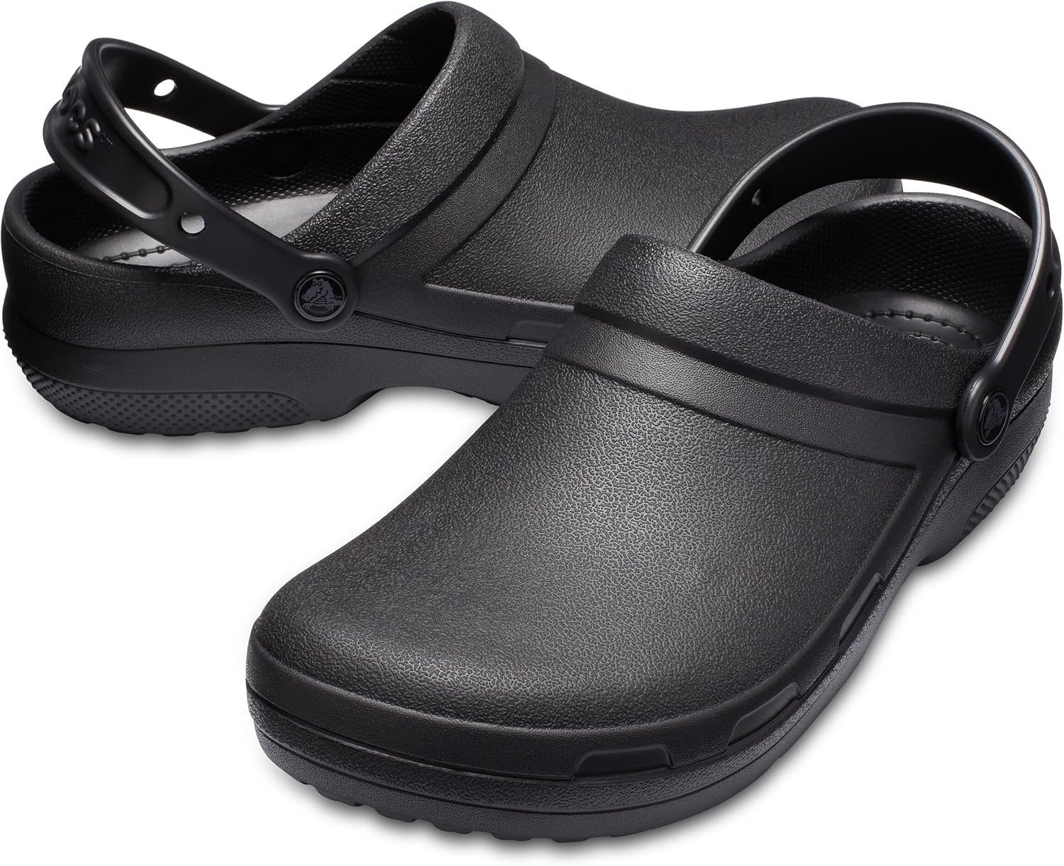 image:imageCrocs Unisex Adult Specialist II Work Clogs Enclosed Toe Slip Resistant All Day ComfortBlack