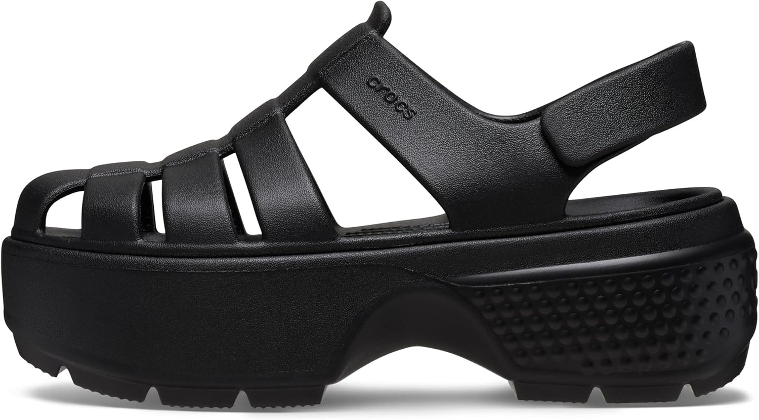 image:imageCrocs Unisex Adult Stomp Fisherman SandalBlack