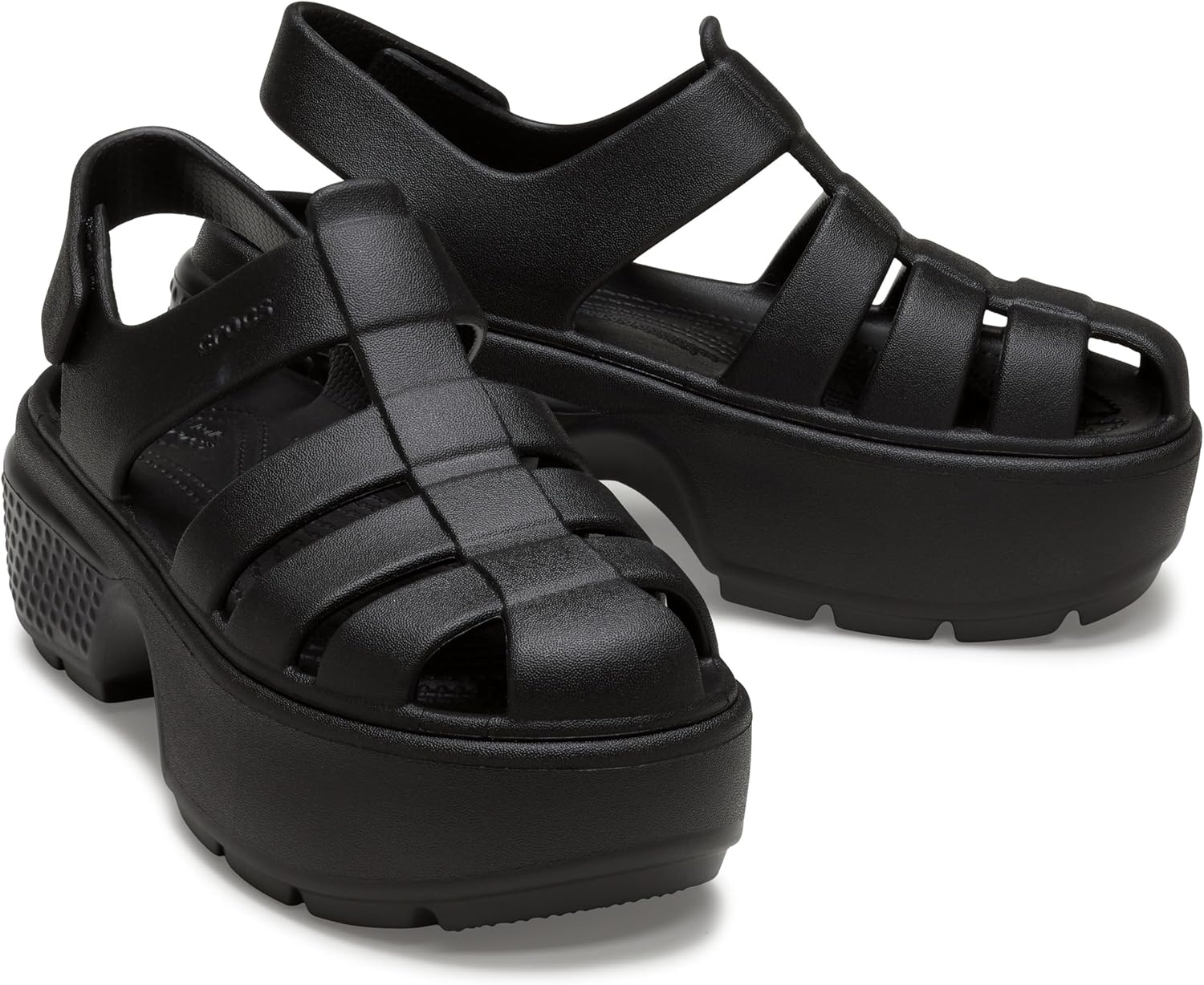image:imageCrocs Unisex Adult Stomp Fisherman SandalBlack