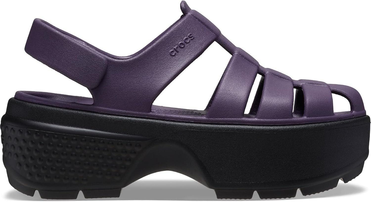 image:imageCrocs Unisex Adult Stomp Fisherman SandalDark Iris