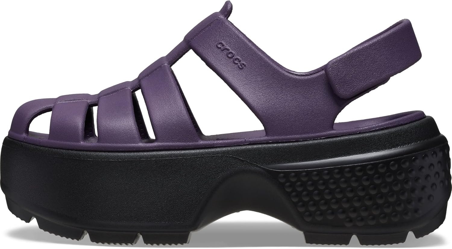 image:imageCrocs Unisex Adult Stomp Fisherman SandalDark Iris