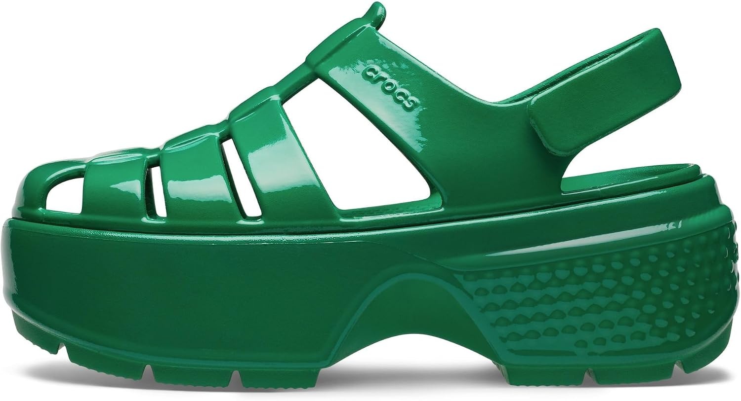 image:imageCrocs Unisex Adult Stomp Fisherman SandalGreen Ivy