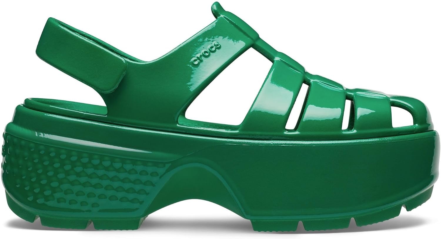 image:imageCrocs Unisex Adult Stomp Fisherman SandalGreen Ivy